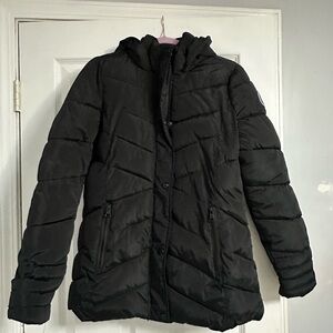 Madden Girl Black Quilted Jacket